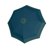 Obrázek z DOPPLER Mini Light Twinkle blue - dámský skládací deštník modrá 