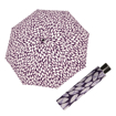 Obrázek z DOPPLER Fiber Mini Leaves indigo - dámský skládací deštník 