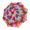 Obrázek z DOPPLER Modern Art Long AC Bubblegum - holový vystřelovací deštník vícebarevný 
