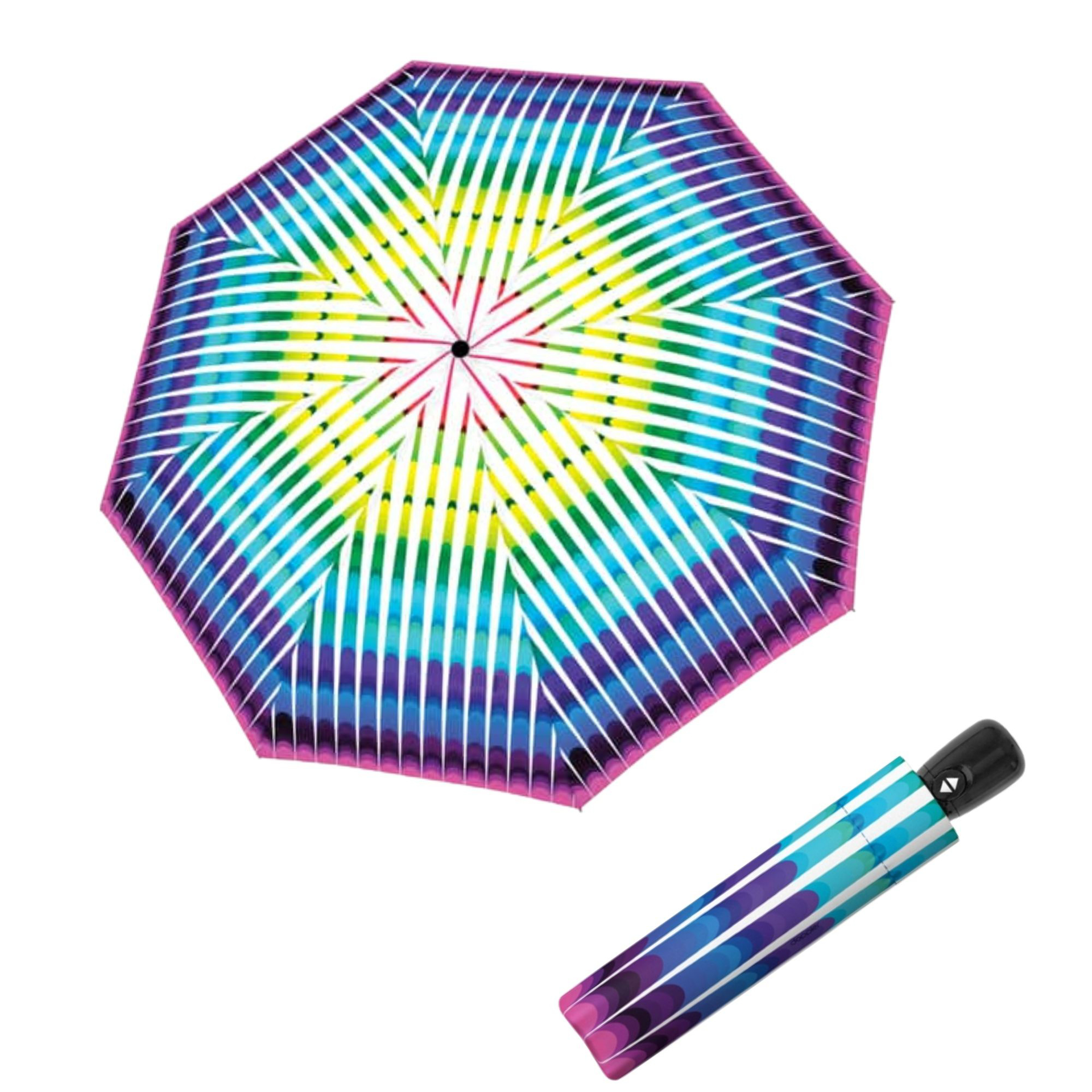 DOPPLER Modern Art Magic Rhapsody dámský plně automatický deštník vícebarevný