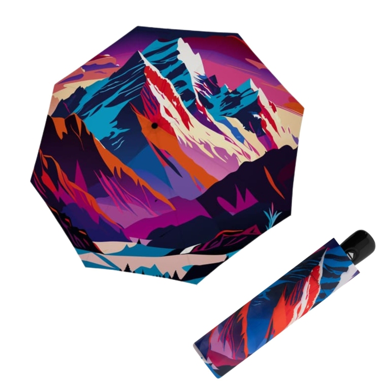Obrázek z DOPPLER Modern Art Magic Mountain - dámský plně automatický deštník vícebarevný 