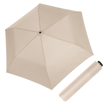 Obrázek z DOPPLER Zero 99 Macadamia beige - dámský/pánský skládací deštník greige 