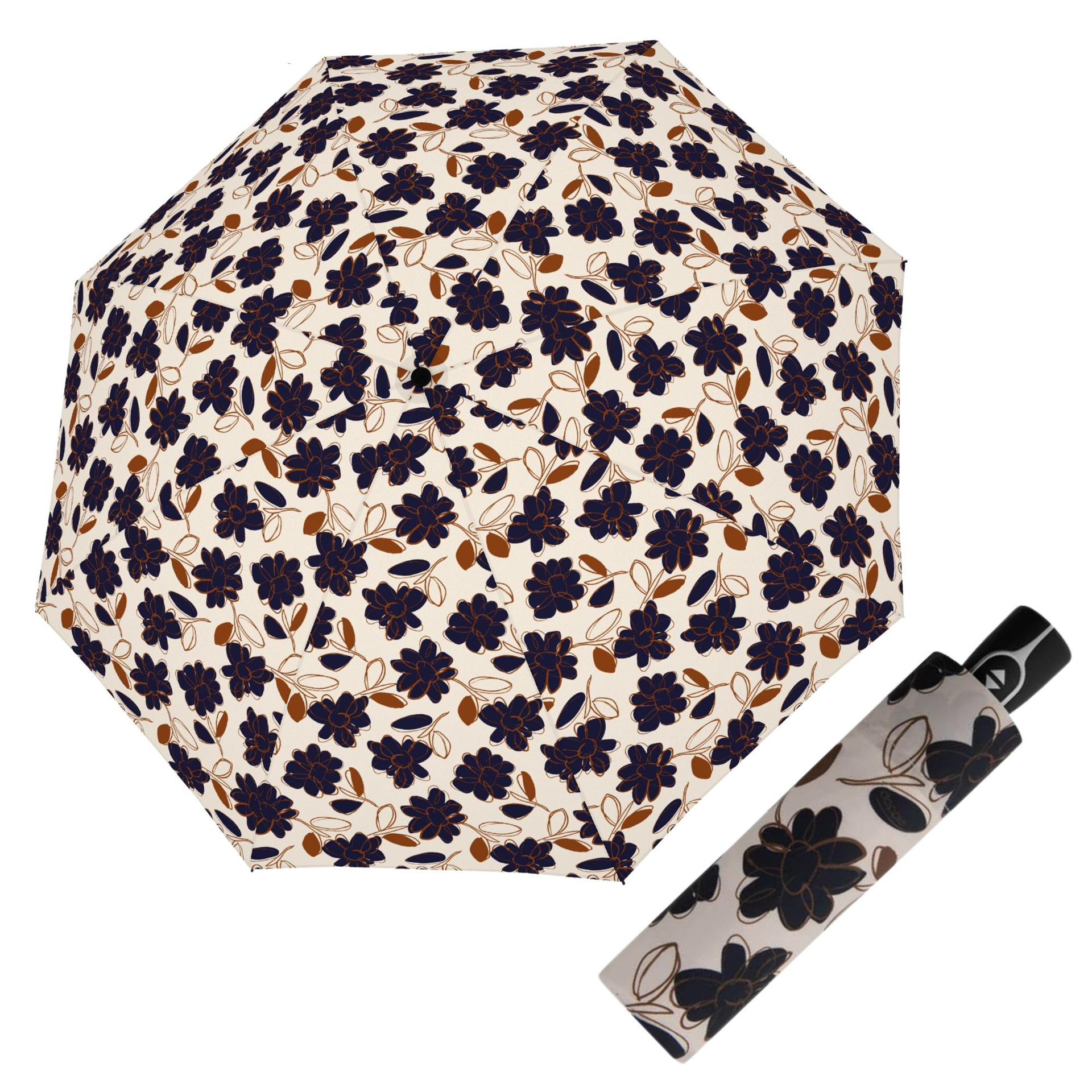 DOPPLER Fiber Magic Blossom – dámský plně automatický deštník 7441465BL