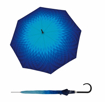 Obrázek z DOPPLER Carbonsteel Long AC Fusion blue - holový vystřelovací deštník modrá 
