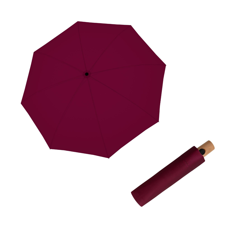 Obrázek z DOPPLER NATURE MAGIC Charming Wine FSC® - EKO deštník bordó (vínová) 