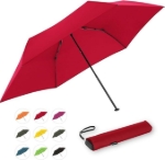 Obrázek z DOPPLER ZERO flat uni fiery red - skládací deštník červená 