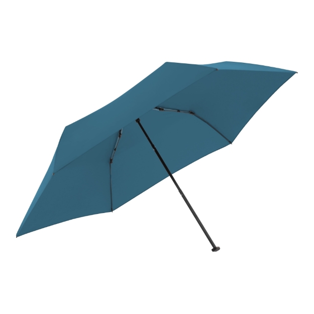 Obrázek z DOPPLER ZERO flat uni crystal blue - skládací deštník modrá 