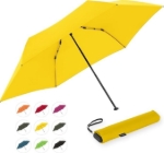Obrázek z DOPPLER ZERO flat uni shiny  yellow - skládací deštník žlutá 