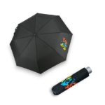 Obrázek z DOPPLER Mini Light Kids Black Hero - dětský skládací deštník černá 