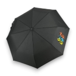Obrázek z DOPPLER Mini Light Kids Black Hero - dětský skládací deštník černá 