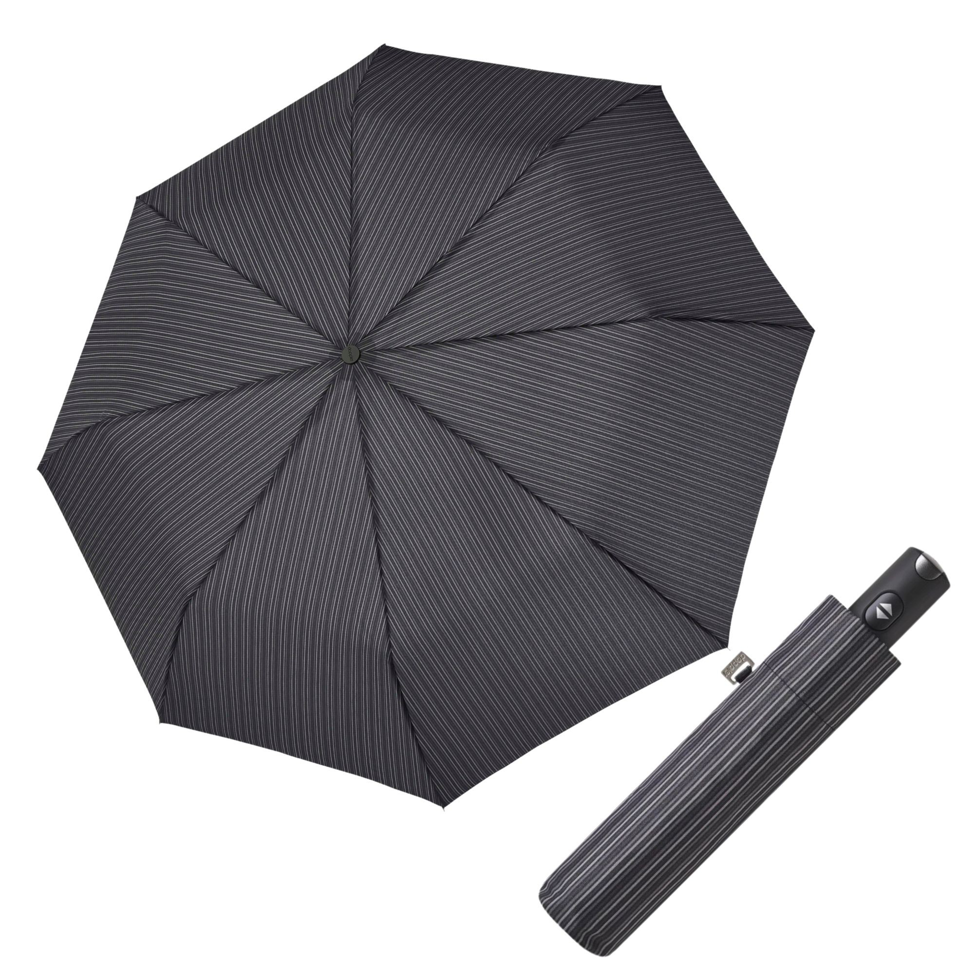 DOPPLER Carbonsteel Magic pánský plně automatický deštník černá 744867F03