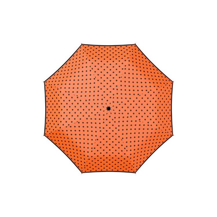 Obrázek z DOPPLER Long Lolita - dámský vystřelovací holový deštník oranžová světle 