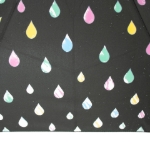 Obrázek z DOPPLER Fiber Magic rain drop - dámský plně automatický deštník černá 