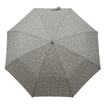 Obrázek z DOPPLER Mini Fiber Clear - dámský skládací deštník šedá 