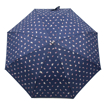 Obrázek z DOPPLER Mini Fiber Birds - dámský skládací deštník modrá 