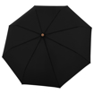 Obrázek z DOPPLER NATURE MAGIC Simple Black FSC® - dámský EKO deštník černá 
