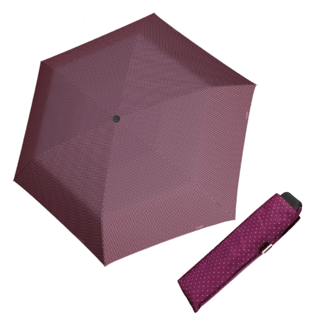 Obrázek z DOPPLER Carbonsteel Mini Slim Chic - dámský skládací deštník 