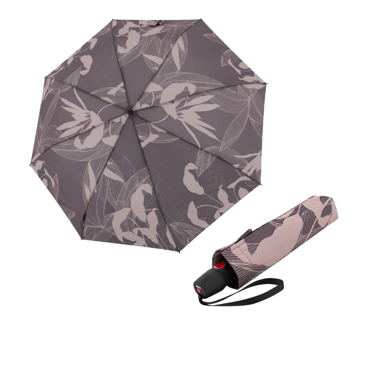 Obrázek z KNIRPS T.200 Medium Duomatic Garden Earth - elegantní plně automatický deštník 