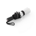 Obrázek z KNIRPS A.200 MEDIUM Transparent Black - elegantní dámský plnoautomatický deštník transparentní 