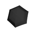 Obrázek z KNIRPS AS.050 SLIM SMALL BLACK - lehký dámský skládací plochý deštník černá 
