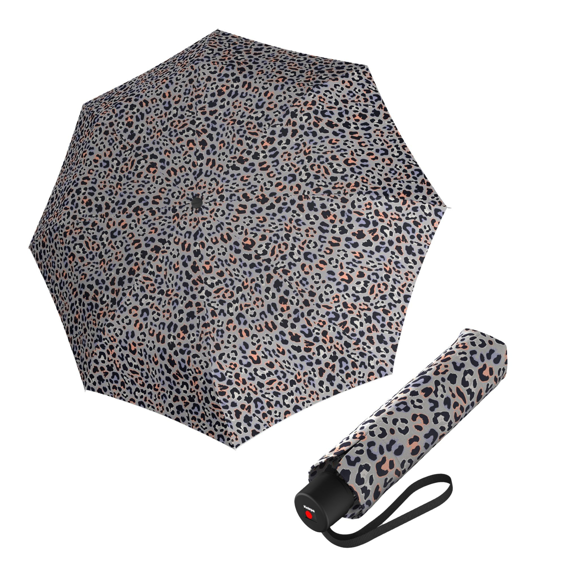 KNIRPS A.050 MEDIUM Jaguar apricot elegantní dámský skládací deštník