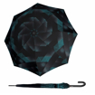 Obrázek z Knirps T .760 Stick Automatic Symphony black - elegantní holový vystřelovací deštník 