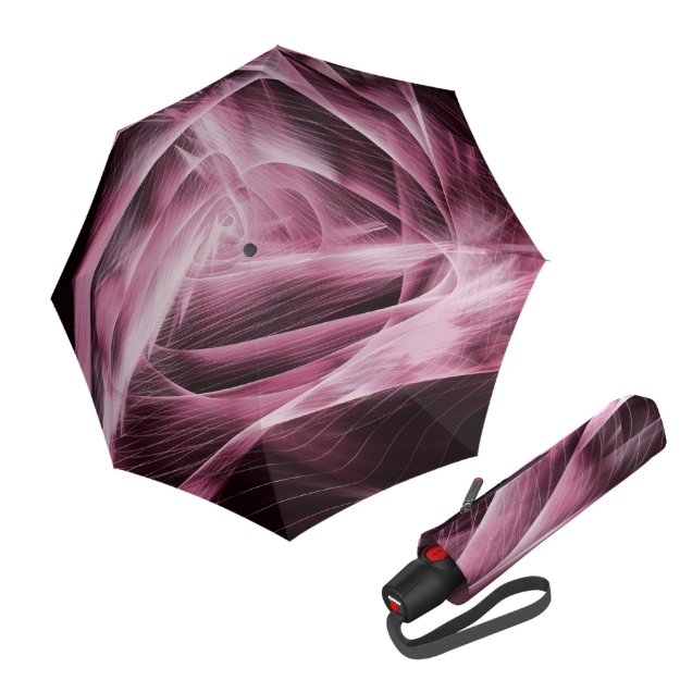 Obrázek z KNIRPS T.200 Aura rose - elegantní plně automatický deštník 