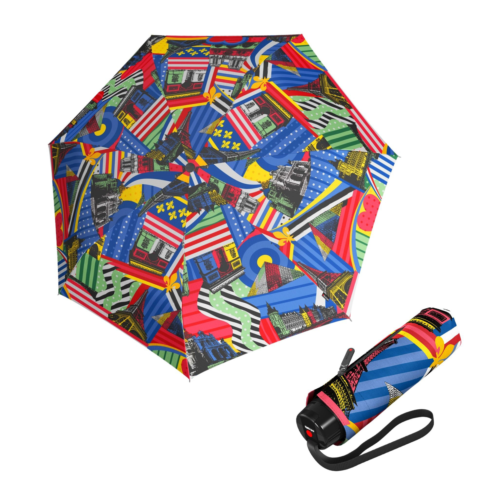 KNIRPS T.020 Paris Pop ultralehký skládací deštník