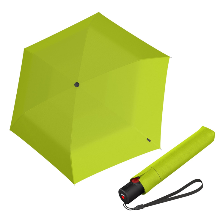 Obrázek z Knirps U.200 Duomatic Lime - elegantní dámský plně automatický deštník světle zelená 
