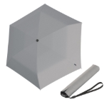 Obrázek z Knirps US.050 ultra light slim manual stone- lehký dámský skládací plochý deštník šedá 