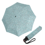 Obrázek z Knirps A 200 Medium Duomatic cubes ice elegantní plnoautomatický deštík vícebarevný 