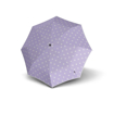 Obrázek z Knirps A.760 Stick Automatic Dot Art Lavender - elegantní holový vystřelovací deštník fialová 