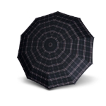 Obrázek z KNIRPS T.771 LONG CHECK NAVY - pánský holový vystřelovací deštník modrá 
