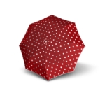 Obrázek z KNIRPS T.200 DOT ART RED - elegantní dámský plně automatický deštník červená 