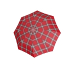 Obrázek z KNIRPS T.200 CHECK RED'N NAVY - elegantní dámský plně automatický deštník červená 