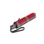 Obrázek z KNIRPS T.200 CHECK RED'N NAVY - elegantní dámský plně automatický deštník červená 