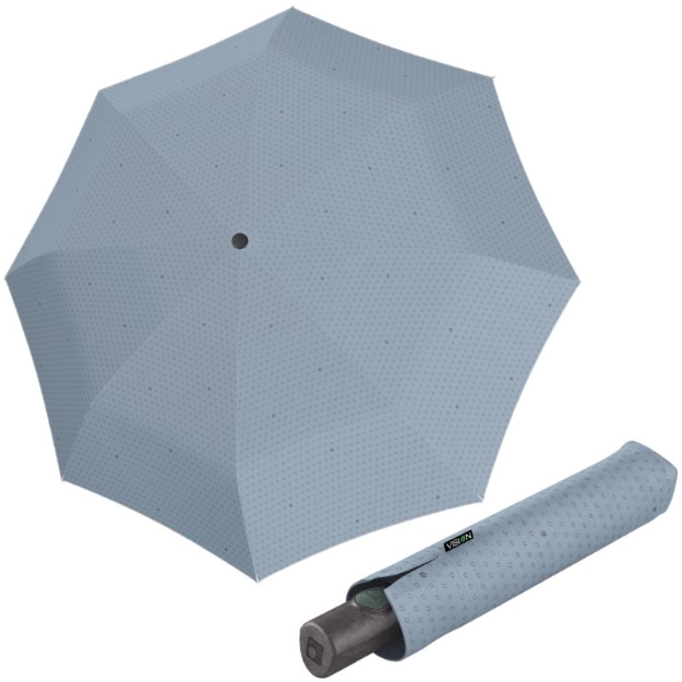 Obrázek z KNIRPS - VISION DUOMATIC - AIR CLOUDS - BIO plně automatický deštník šedá 