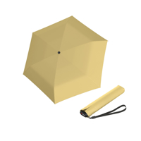 Knirps US.050 ultra light slim manual vanilla - lehký dámský skládací plochý deštník