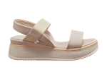 Obrázek z Wild 16108229 Hat Dámské celokožené sandály béžové 