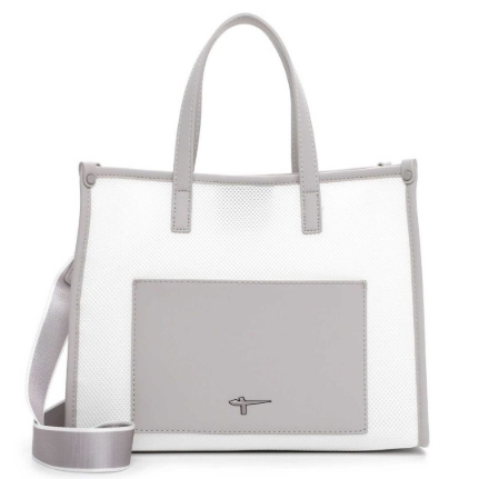 Obrázek Tamaris Florentina 33762-810 Light grey Dámská kabelka přes rameno šedá 15 L
