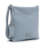 Obrázek z Tamaris Felice 33600-536 Crystal blue Dámská kabelka přes rameno modrá 5 L 