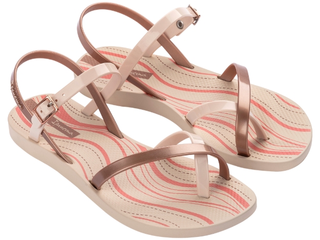 Obrázek z Ipanema Fashion Sandal VIII 82842-BD408 Dámské sandály béžové 