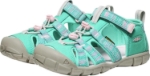 Obrázek z KEEN Seacamp II CNX Youth Dětské sandály bright aqua/pink a boo 