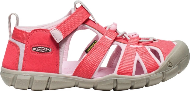 Obrázek z KEEN Seacamp II CNX Youth Dětské sandály dubarry/giggle pink 