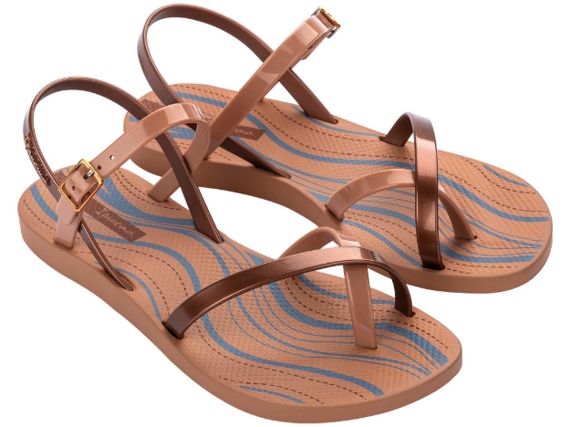 Obrázek z Ipanema Fashion Sandal VIII 82842-BD407 Dámské sandály hnědé 