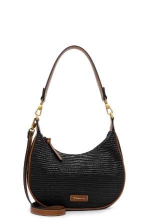 Obrázek Tamaris Fernanda 33663-100 Black Dámská kabelka přes rameno černá 6 L