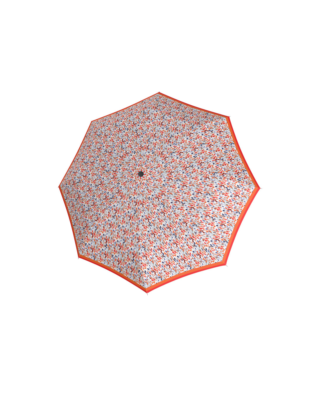 DOPPLER Fiber Magic Sprinkle dámský plně automatický deštník oranžová světle 7441465SP01