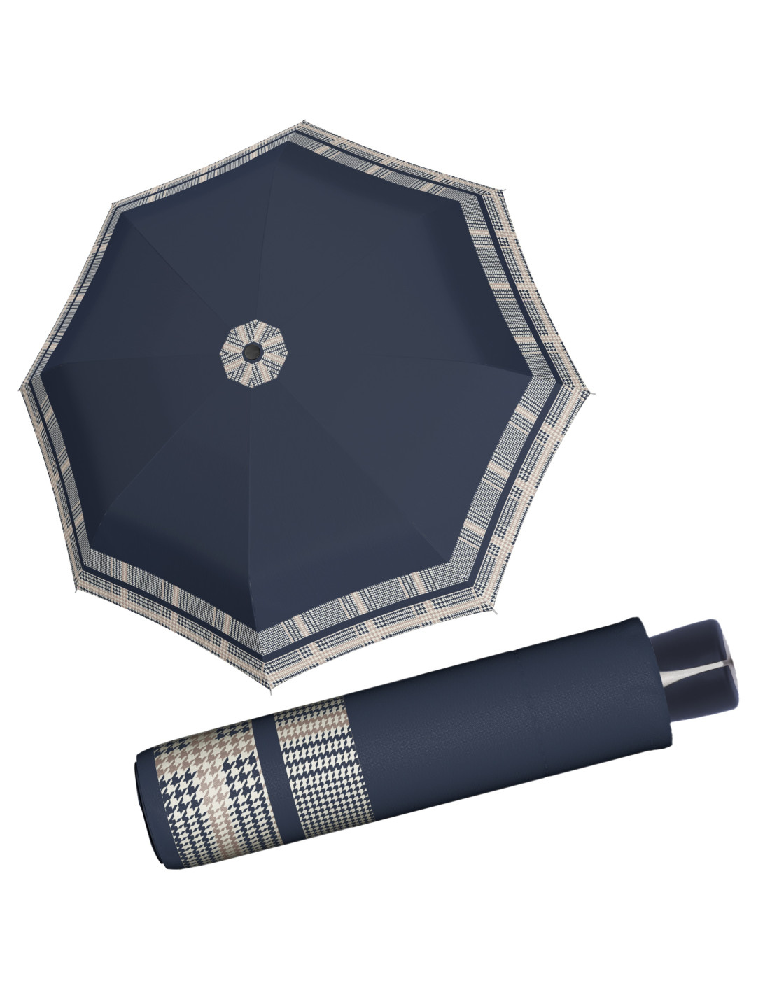 Doppler Mini Fiber TIMELESS Dámský skládací mechanický deštník vzor 3 726465NE03