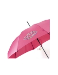 Obrázek z DOPPLER Long Flex AC Kiss Pink UV Protection - dámský holový vystřelovací deštník růžová 