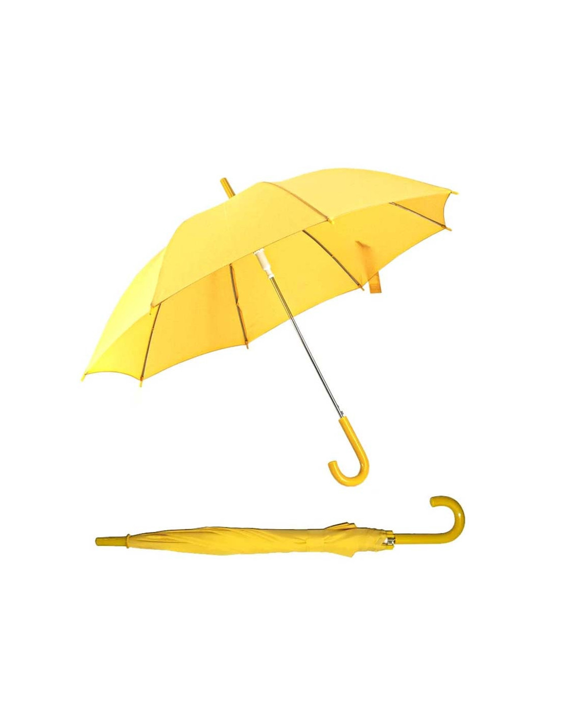 DERBY Dětský holový vystřelovací deštník žlutá 72853CZ04